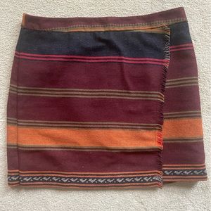 LOFT striped Skirt
